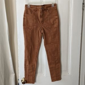 Cognac Jeggings